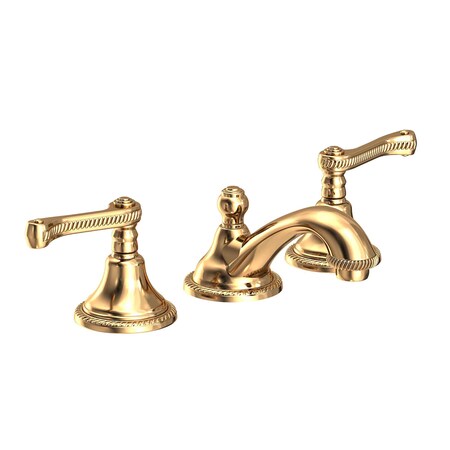 Newport Brass Widespread Lavatory Faucet in Polished Brass Uncoated (Living) 980-03N
